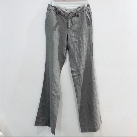 G1 Goods 100% gray linen pants NEW - Picture 2 of 16